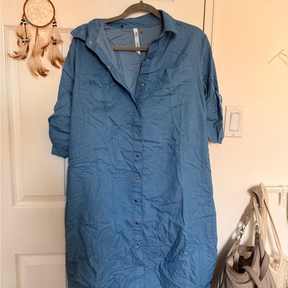 Collection B Light Blue Casual Shirt